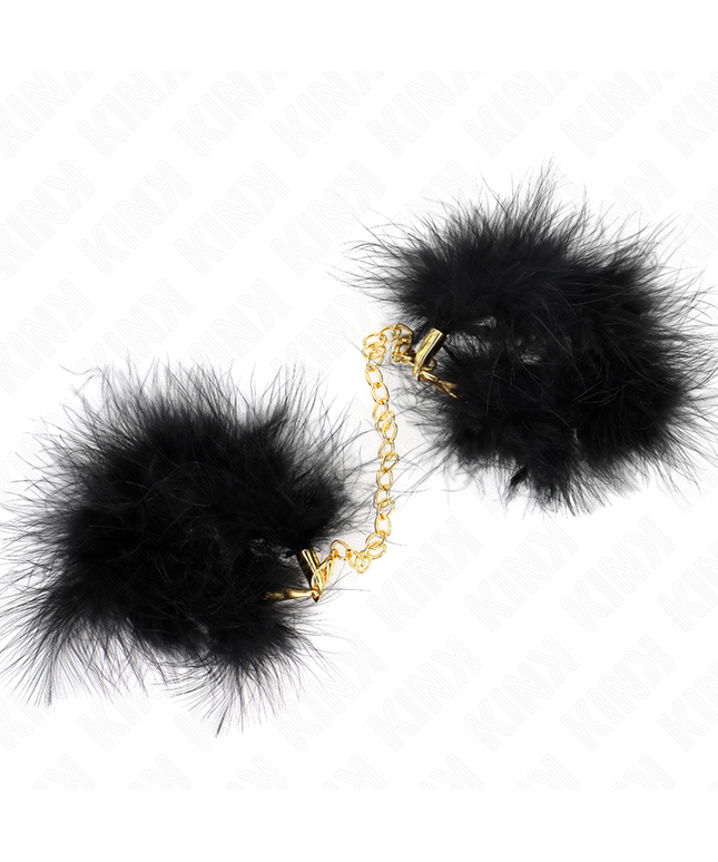 KINK - POLSINI IN PIUMA CON CATENA IN ORO MODELLO 0