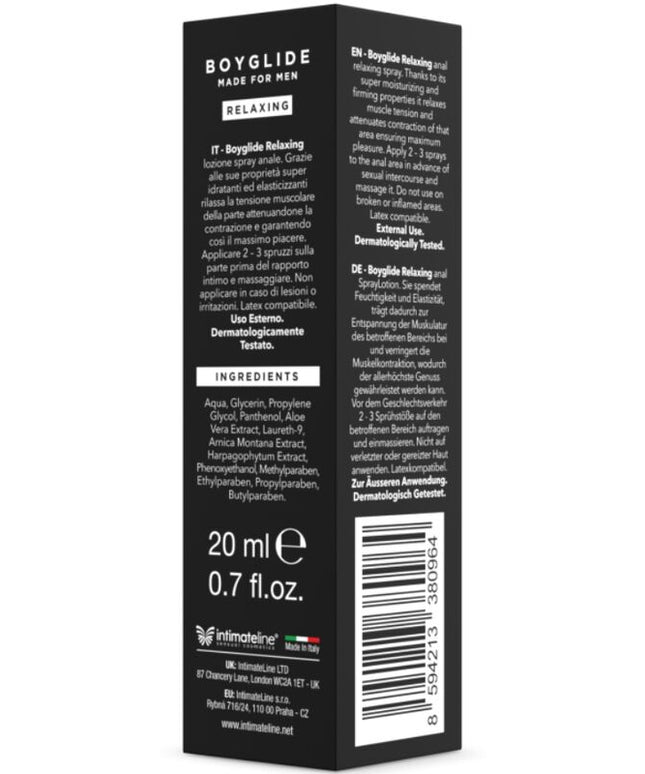 INTIMATELINE - BOYGLIDE SPRAY RILASSANTE ANALE 20 ML