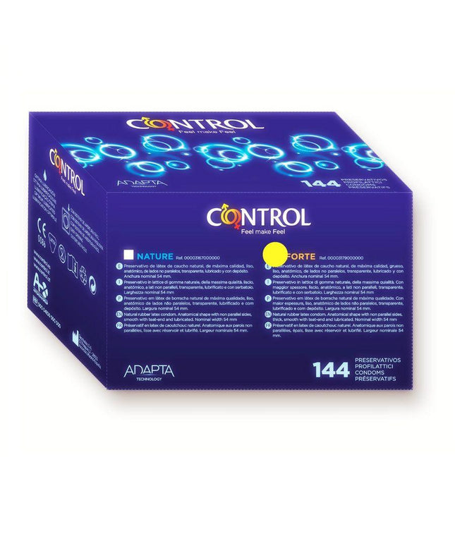 CONTROL - PRESERVATIVI ADAPTA FORTE 144 UNITÀ - Only Vibes