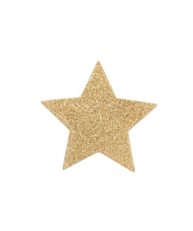 BIJOUX - INDISCRETS COPRI CAPEZZOLI FLASH GOLDEN STAR - Only Vibes