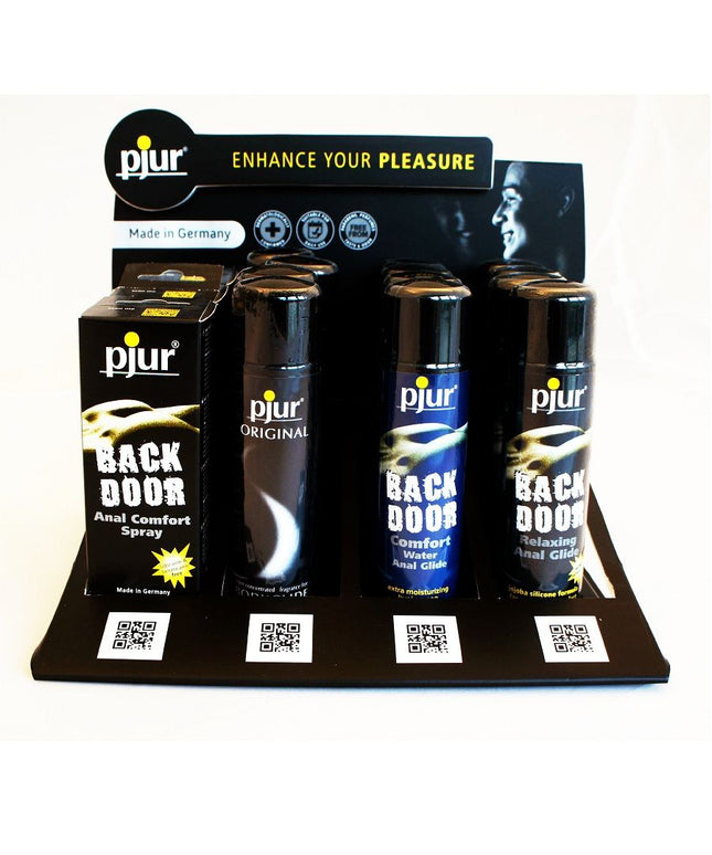 PJUR DISPLAY VERSIONE IN CARTONE NERO 16 LATTINE -- NON IN VENDITA --