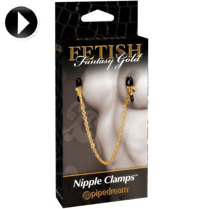 FETISH FANTASY GOLD - PINZE PER CAPEZZOLI - Only Vibes
