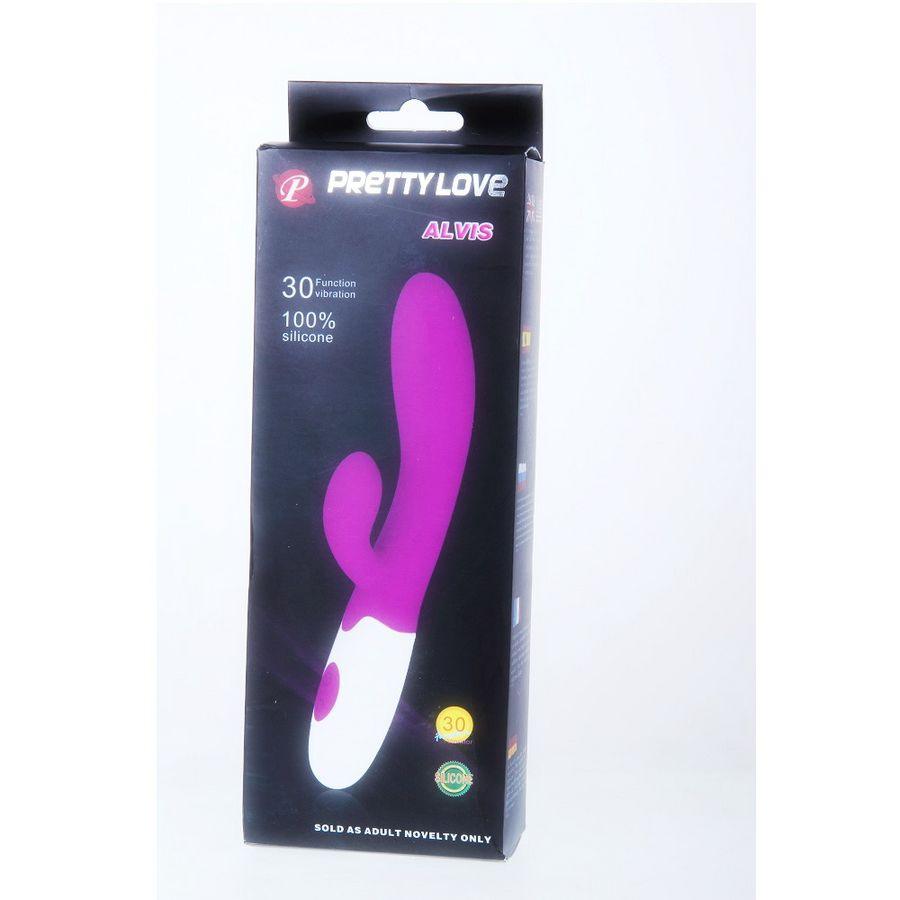 PRETTY LOVE - FLIRTATION VIBRATORE ALVIS CON STIMOLATORE DEL CLITORIDE - Only Vibes