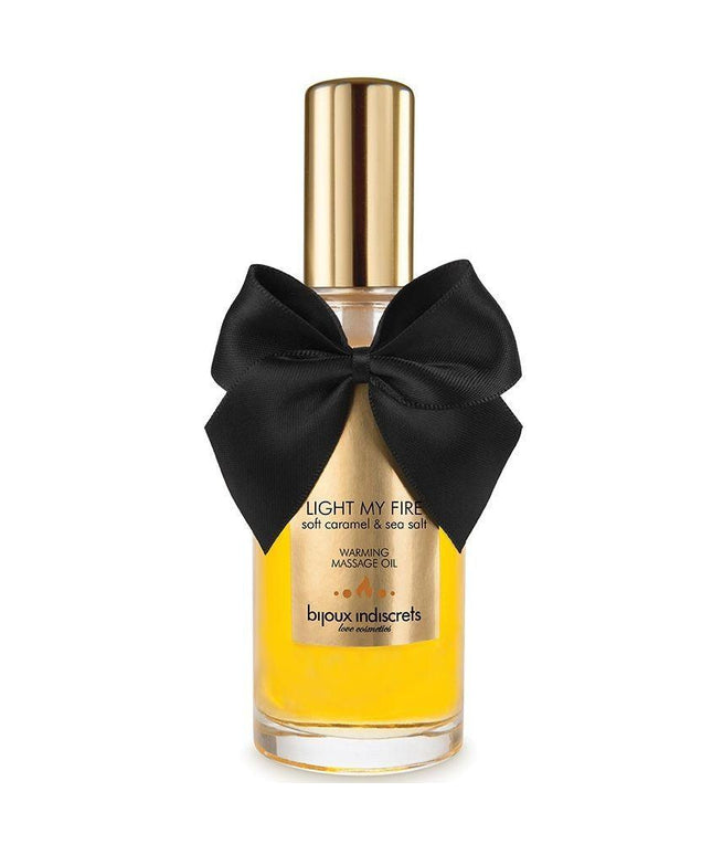 BIJOUX - OLIO DA MASSAGGIO EFFETTO CALDO AROMA CARAMELLO - Only Vibes
