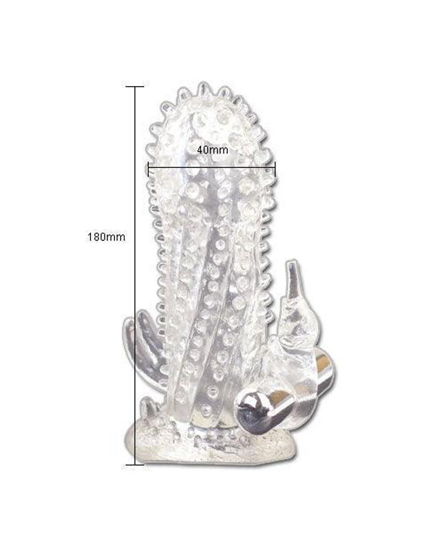 BAILE - ESTENSIONE DEL PENE VIBRATORE BRAVE MAN RABBIT - Only Vibes