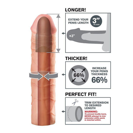 FANTASY X- TENSIONS - MEGA 3 EXTENSION CARNE - Only Vibes