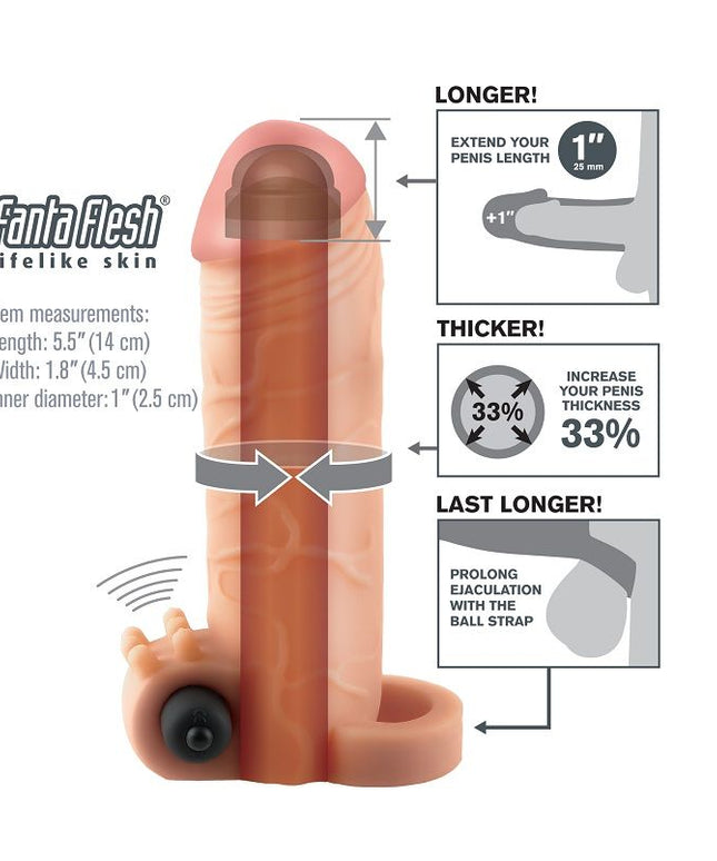 FANTASY X- TENSIONS - ESTENSIONE VIBRANTE REAL FEEL 1