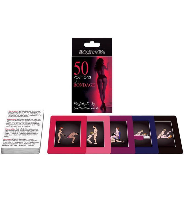 KHEPER GAMES - 50 POSIZIONI DI CARTE BONDAGE - Only Vibes