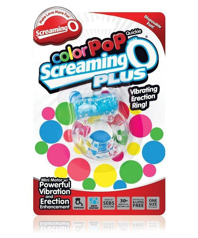 SCREAMING O - ANELLO COLOR POP PLUS BLU - Only Vibes