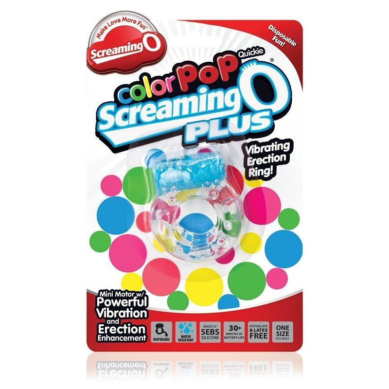 SCREAMING O - ANELLO COLOR POP PLUS BLU - Only Vibes