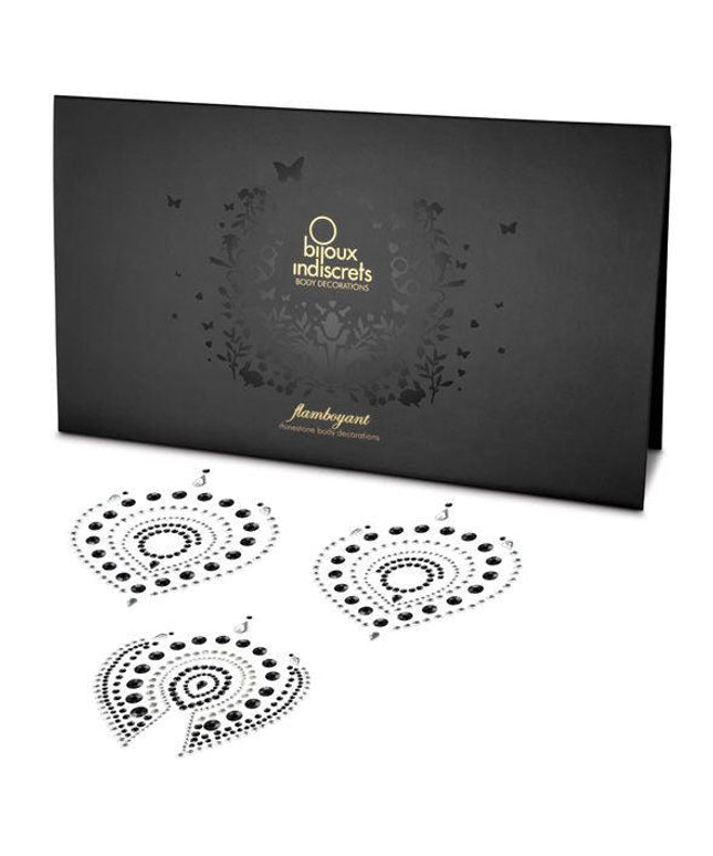 BIJOUX - INDISCRETS FLAMBOYANT NERO & ARGENTO - Only Vibes