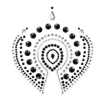 BIJOUX - INDISCRETS FLAMBOYANT NERO & ARGENTO - Only Vibes