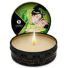 SHUNGA - MINI CARESS BY CANDELIGHT CANDELA DA MASSAGGIO T VERDE 30 ML - Only Vibes