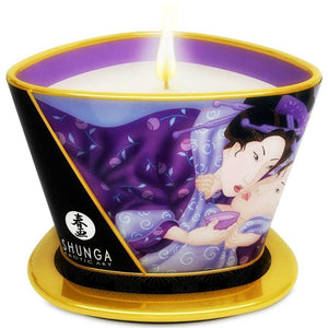 SHUNGA - MINI CARESS BY CANDELIGHT CANDELA DA MASSAGGIO AI FRUTTI ESOTICI 170 ML - Only Vibes