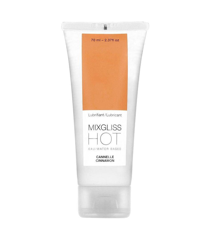 MIXGLISS - LUBRIFICANTE EFFETTO CALORE GUSTO CANNELLA 70ML - Only Vibes