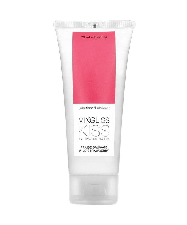 MIXGLISS - LUBRIFICANTE A BASE ACQUA GUSTO FRAGOLA 70 ML - Only Vibes