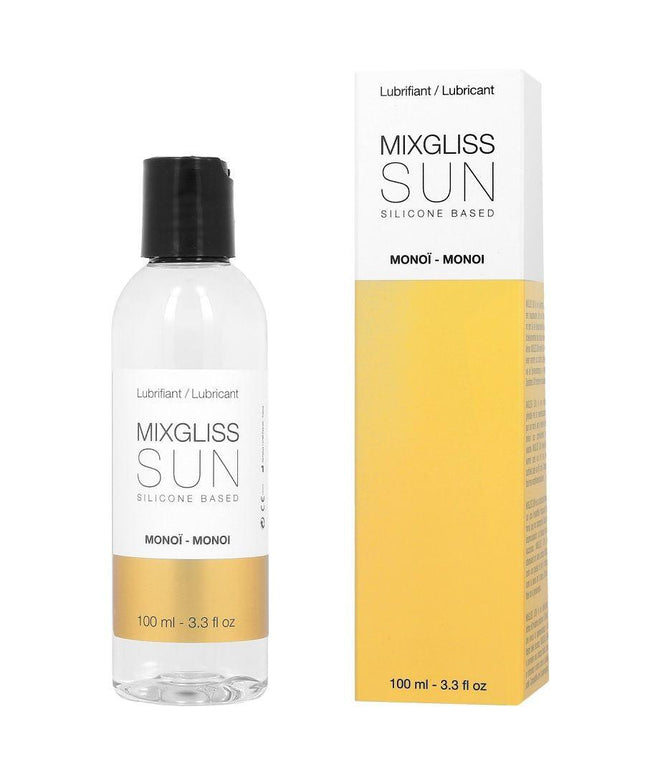 MIXGLISS - LUBRIFICANTE A BASE SILICONE AROMA MONOI 100ML - Only Vibes