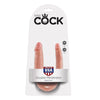 KING COCK - DILDO DOPPIA PENETRAZIONE 12.7 CM NATURALE - Only Vibes