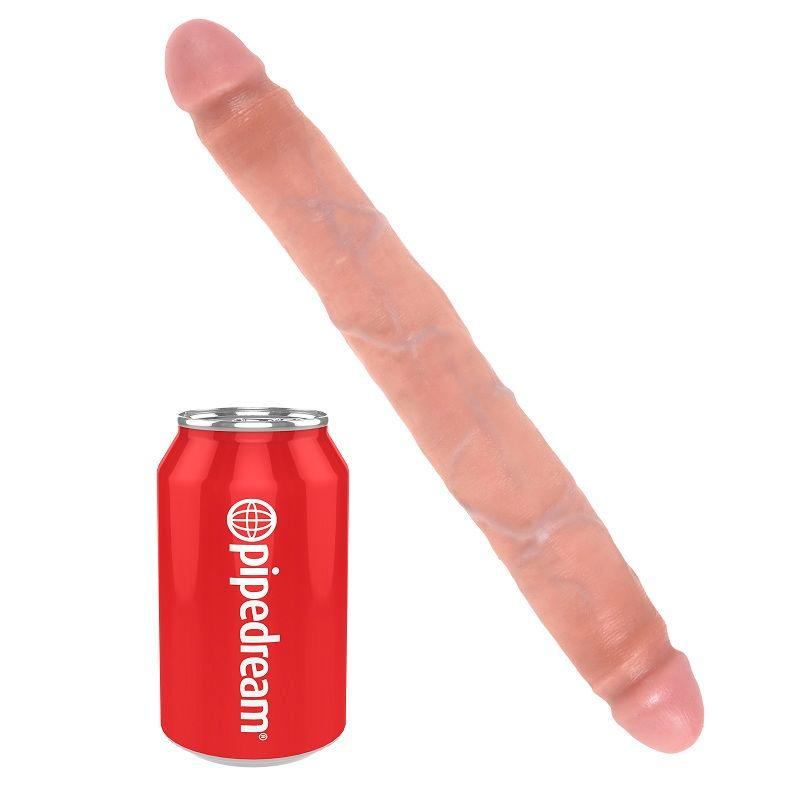 KING COCK - DOPPIO DILDO SOTTILE 30 CM - Only Vibes