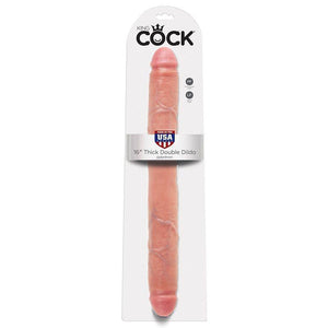 KING COCK - DOPPIO DILDO SPESSO CARNE 40.6 CM - Only Vibes