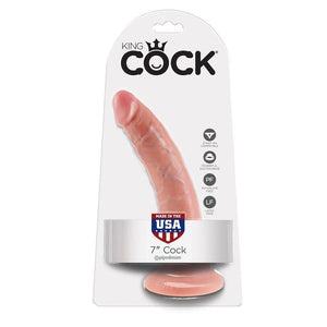 KING COCK - 7 DILDO CARNE 17.8 CM - Only Vibes