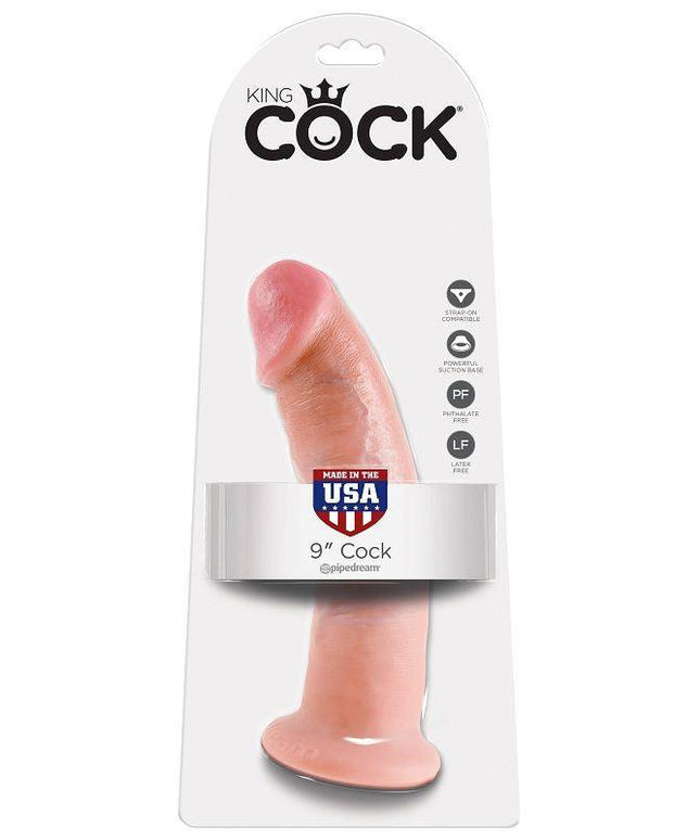 KING COCK - 9 DILDO FLESH 22.9 CM - Only Vibes