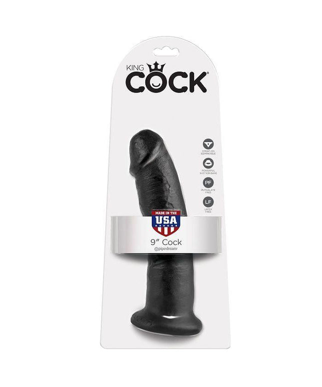KING COCK - 9 DILDO NERO 22.9 CM - Only Vibes