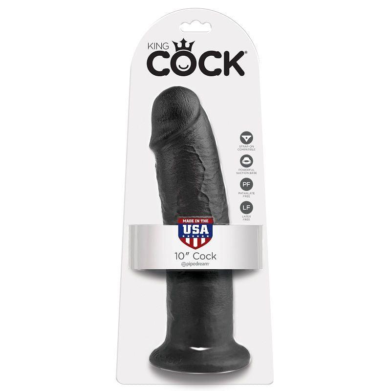 KING COCK - 10 DILDO NERO 25 CM - Only Vibes