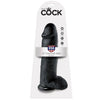 KING COCK - 12 DILDO NERO CON SFERE 30.48 CM - Only Vibes