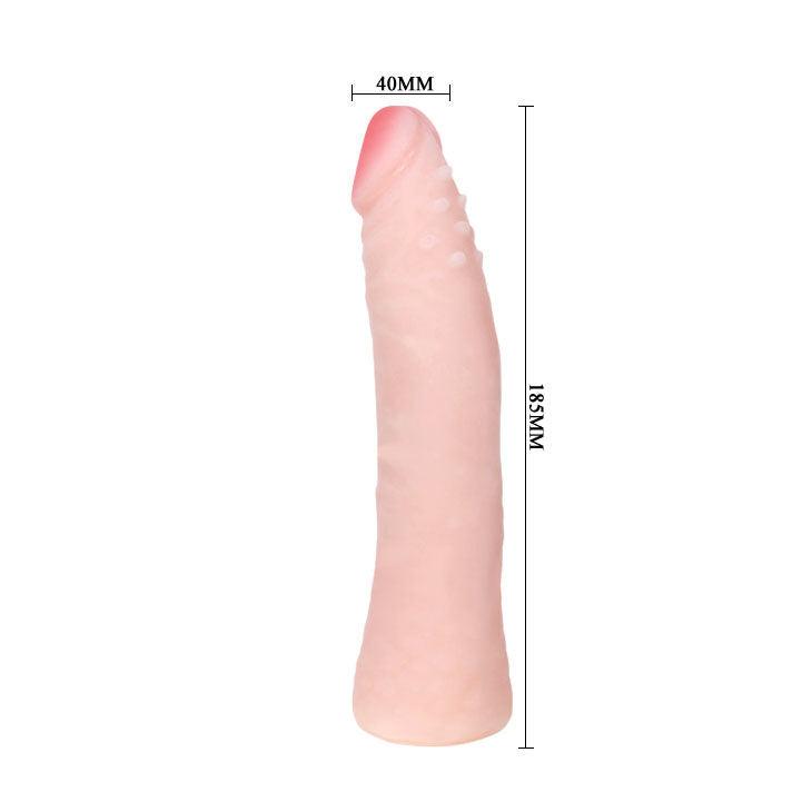 BAILE - DILDO IN SILICONE REALISTICO CON TOCCO DELLA PELLE 19 CM COLORE CASUALE DELLA SCATOLA - Only Vibes