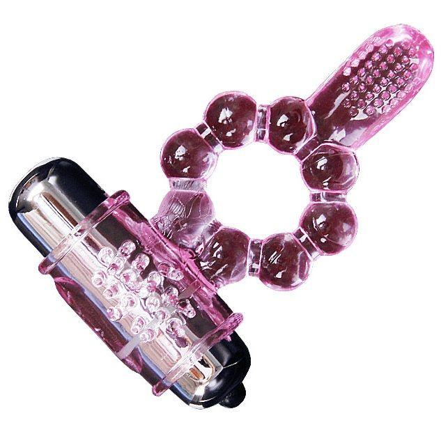 BAILE - ANELLO IN SILICONE 10 RITMI DI LINGUA CON VIBRAZIONE ROSA - Only Vibes