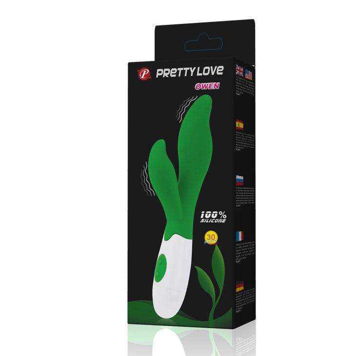 PRETTY LOVE - FLIRTAZIONE VIBRATORE OWEN GREEN - Only Vibes