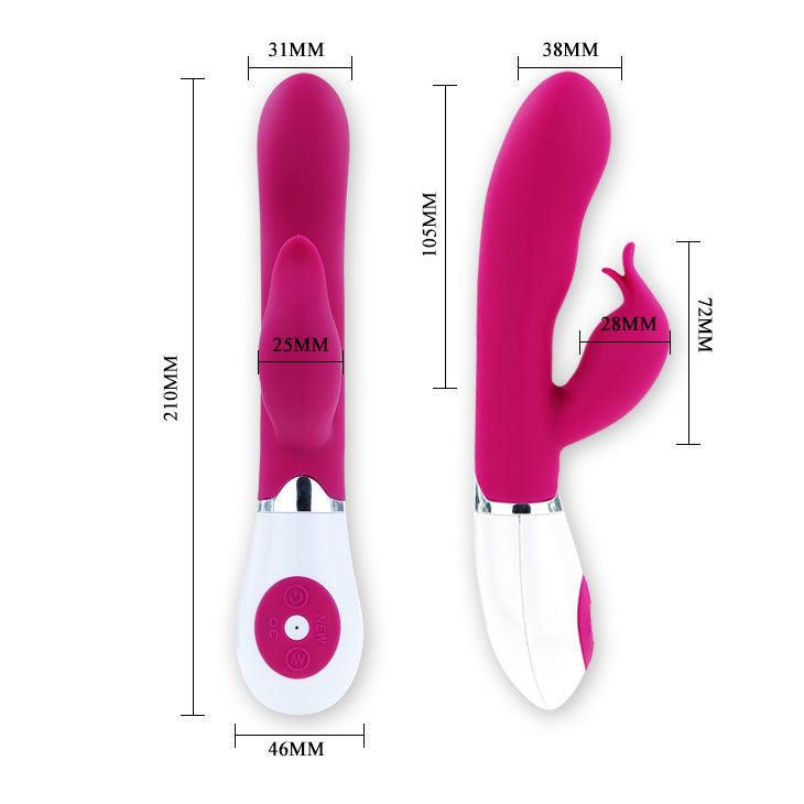 PRETTY LOVE - FLIRTATION VIBRATORE CON STIMOLATORE FELIX - Only Vibes