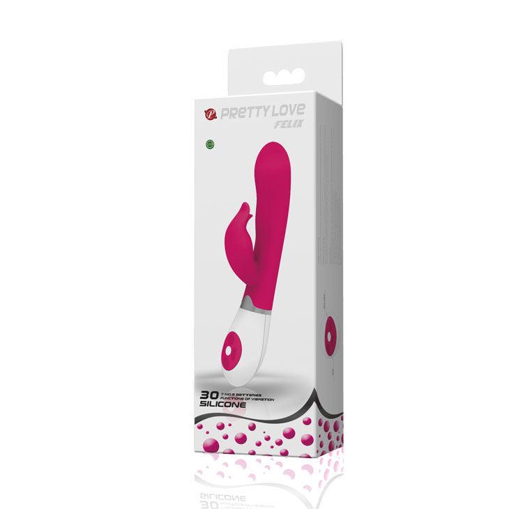 PRETTY LOVE - FLIRTATION VIBRATORE CON STIMOLATORE FELIX - Only Vibes