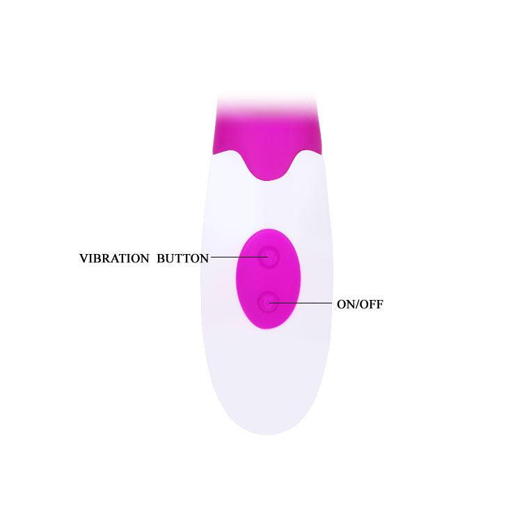 PRETTY LOVE - FLIRTATION VIBRATORE ALVIS CON STIMOLATORE DEL CLITORIDE - Only Vibes