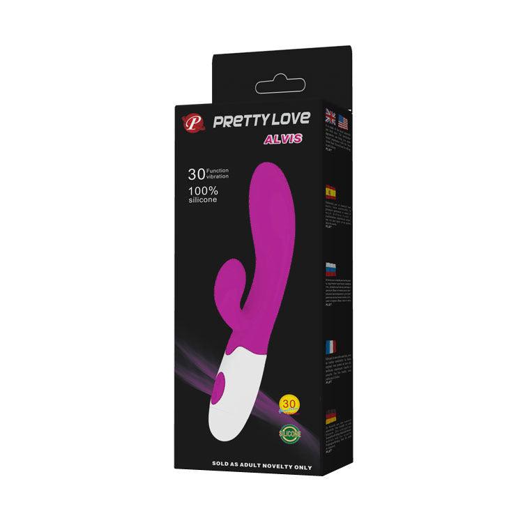 PRETTY LOVE - FLIRTATION VIBRATORE ALVIS CON STIMOLATORE DEL CLITORIDE - Only Vibes