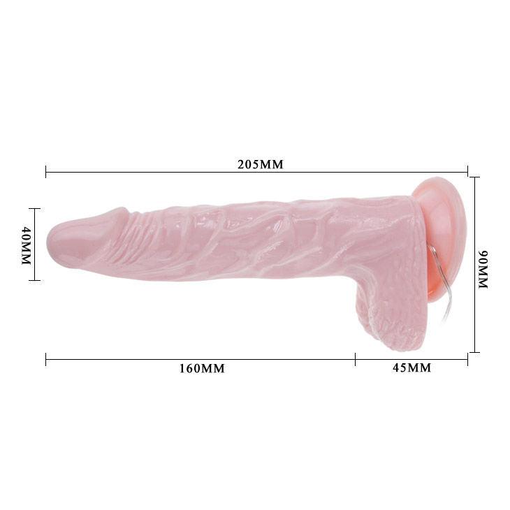 BAILE - DILDO REALISTICO SUPER ROTA DONG 20.5 CM - Only Vibes