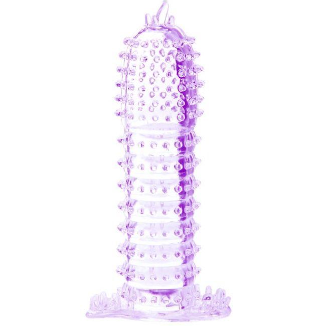 BAILE - GUAINA PER PENE CON PUNTI DI STIMOLAZIONE VIOLA 14 CM - Only Vibes