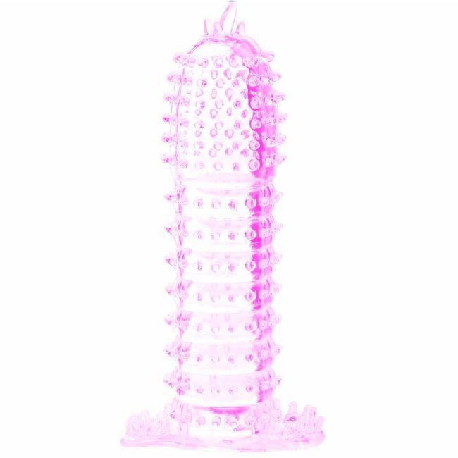 BAILE - GUAINA PER PENE CON PUNTI DI STIMOLAZIONE ROSA 14 CM - Only Vibes