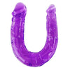 BAILE - DOPPIO DILDO IN JELLY FLESSIBILE LILLA - Only Vibes