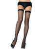 LEG AVENUE - CALZE A RETE DI NYLON NERO - Only Vibes