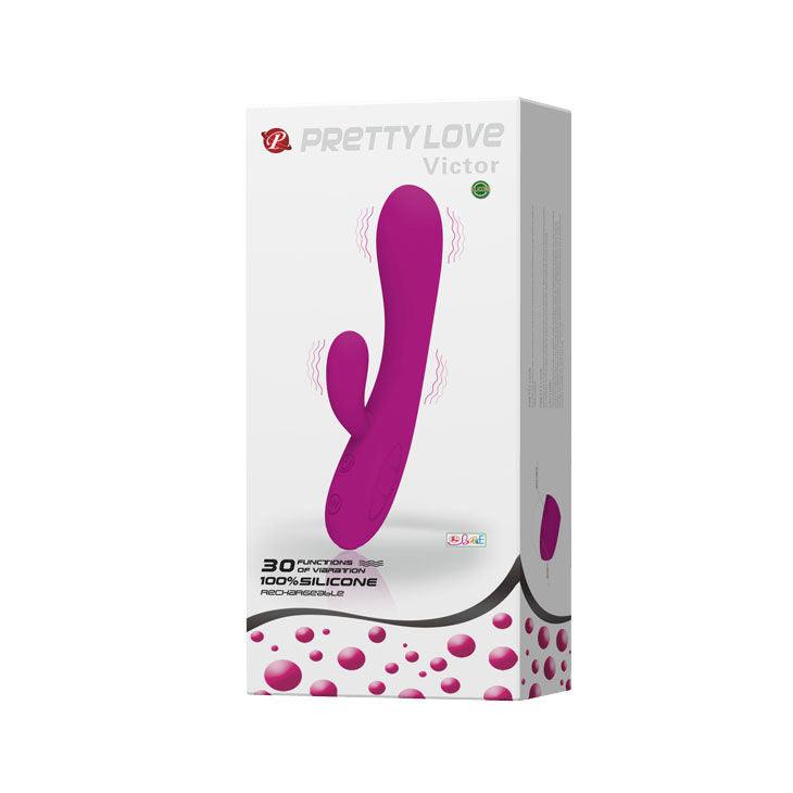 PRETTY LOVE - SMART VIBRATORE VICTOR CON STIMOLATORE CLITORIDE - Only Vibes