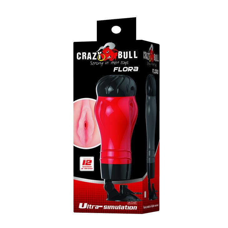 CRAZY BULL - VAGINA FLORA CON BASE MASTURBATORE - Only Vibes