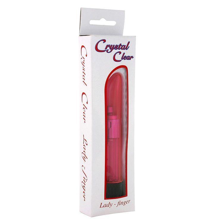 SEVEN CREATIONS - VIBRATORE CRYSTAL CLEAR LADY PINK - Only Vibes