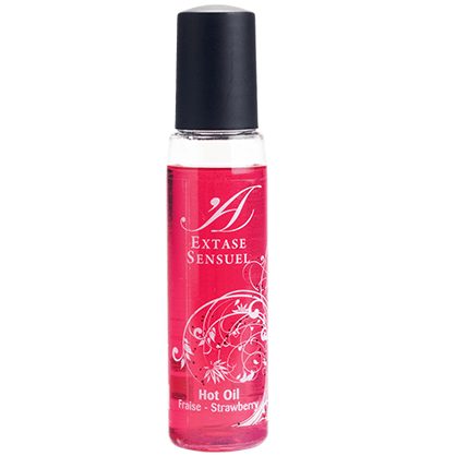 EXTASE SENSUAL - OLIO STIMOLANTE HEAT TRIP ALLA FRAGOLA 35 ML - Only Vibes