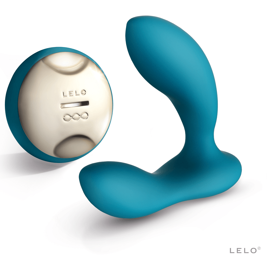 LELO - MASSAGGIATORE PROSTATICO HUGO BLU OCEANO - Only Vibes