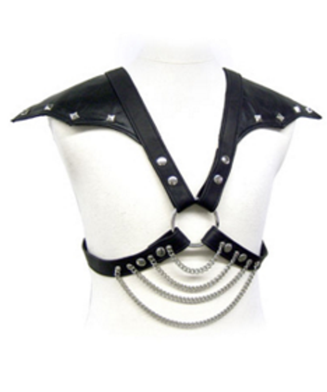 LEATHER BODY - CON ALI DI SPALLA