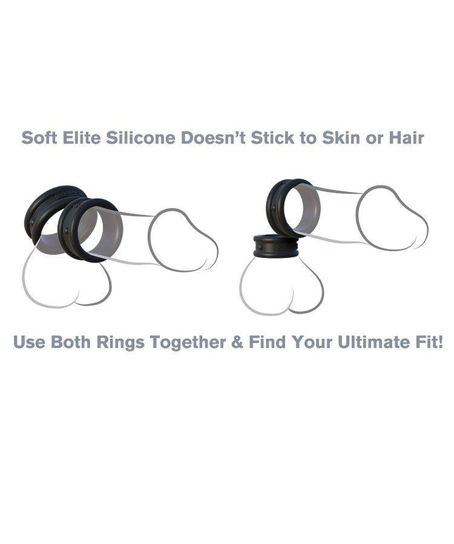 FANTASY C-RINGZ - ANELLI IN SILICONE MAX / LARGHEZZA - Only Vibes