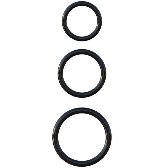 FANTASY C-RINGZ - SET 3 ANELLI STAMINA IN SILICONE - Only Vibes