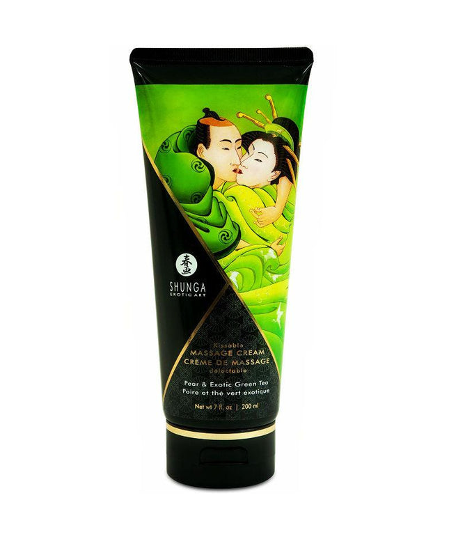 SHUNGA - CREMA DA MASSAGGIO PERA E TÈ VERDE 200 ML - Only Vibes